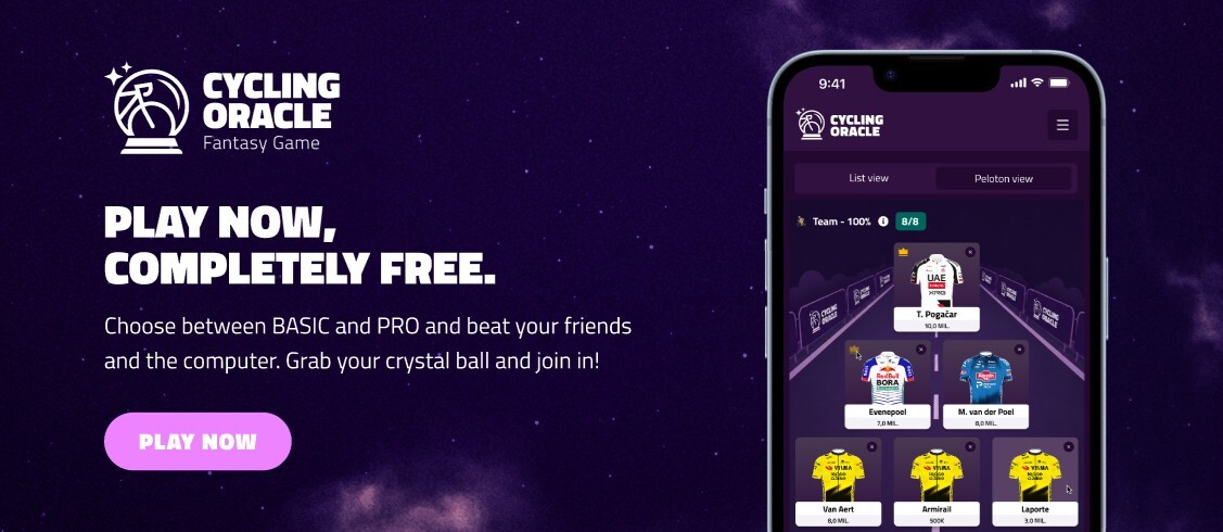 Cycling Oracle Fantasy – Play now, completely free